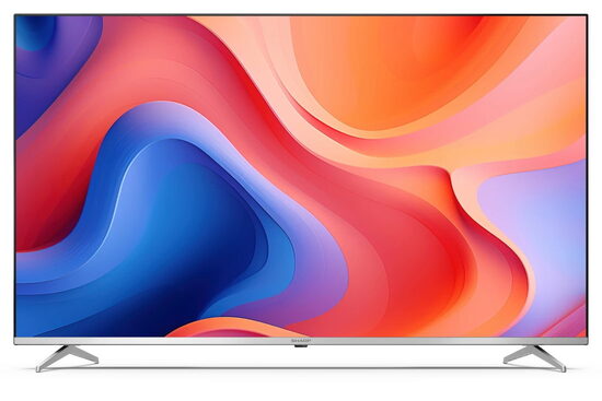 Televizors Sharp, 55 collas, 4K, Ultra HD, Smart TV, Wi-Fi, Melns (55GP6460E)