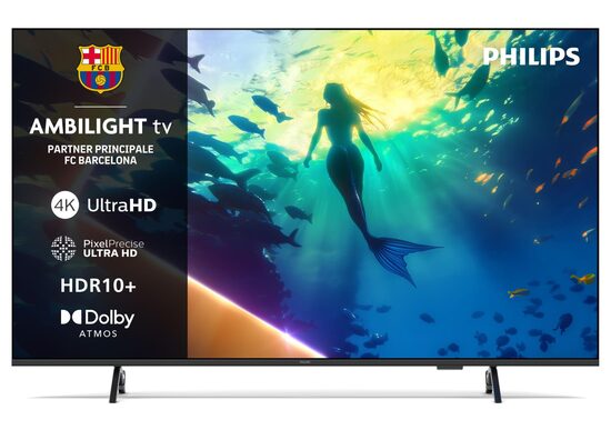 Televizors Philips, 65 collas, 4K, Ultra HD, Smart TV, Wi-Fi, Melns (65PUS8010/12)