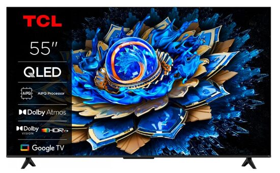 Televizors TCL, 55 collas, 4K, Ultra HD, Smart TV, Wi-Fi, Black (55T69C)